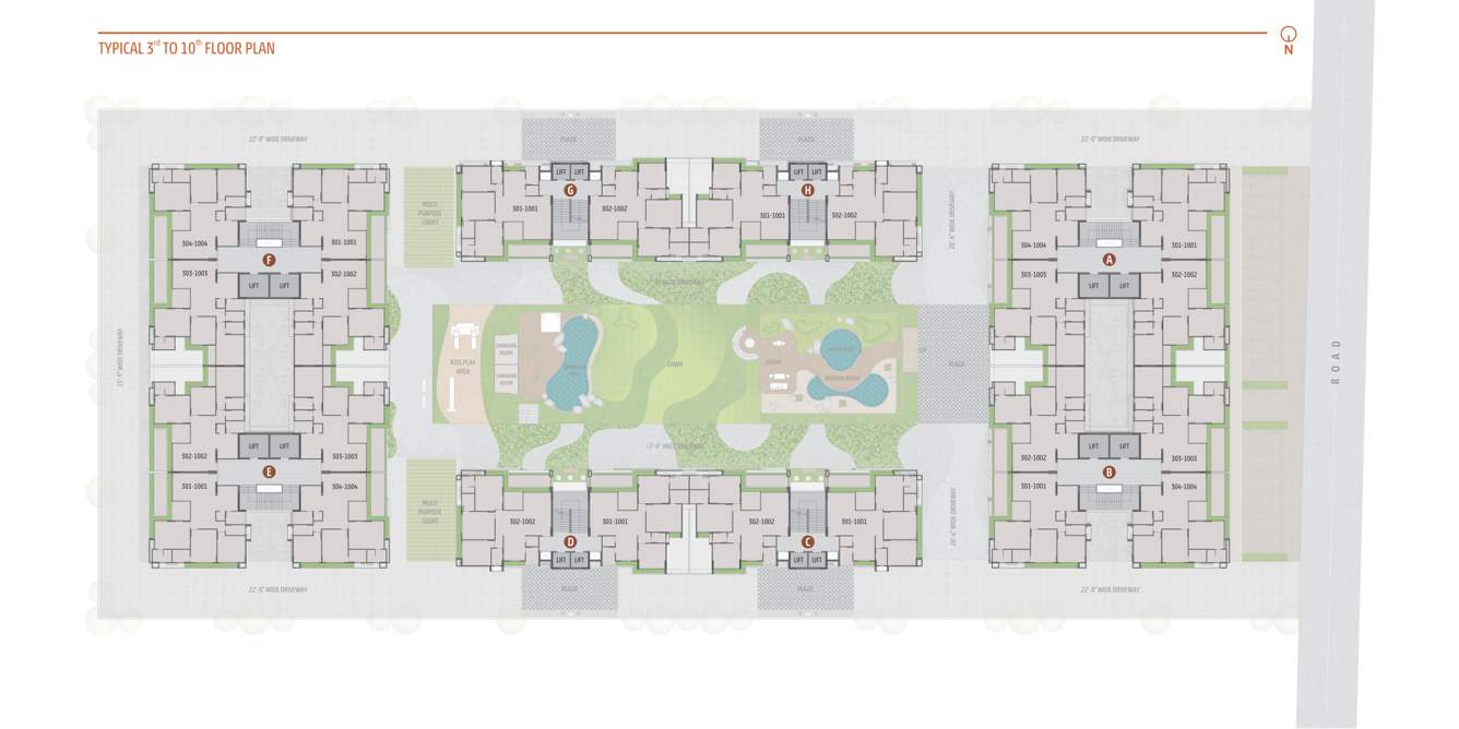  sharnam aayan Block A Cluster Plan