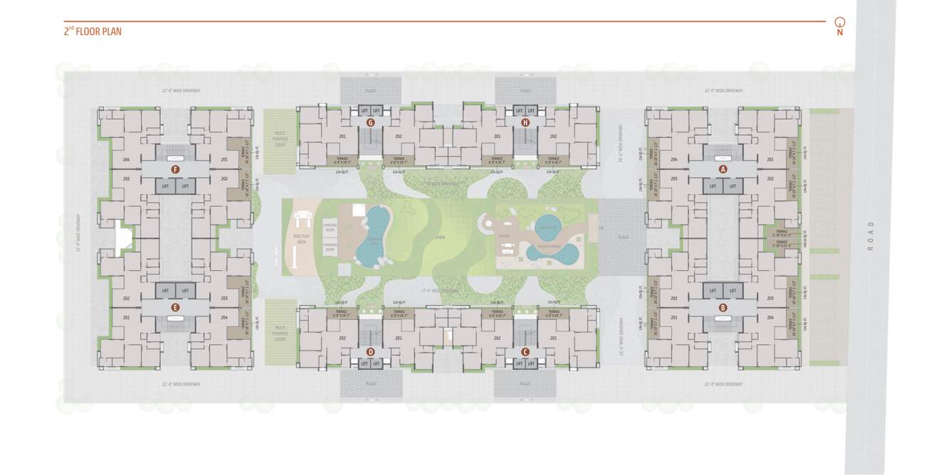  sharnam aayan Block A Cluster Plan