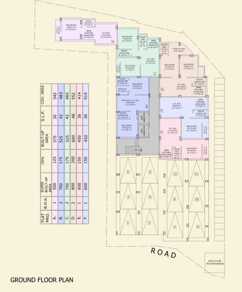  vista Silver Vista Cluster Plan