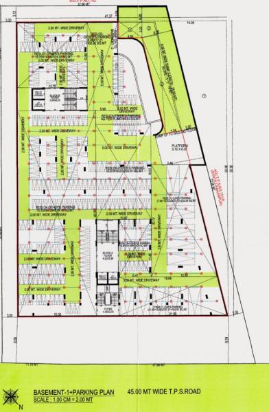  heights-ii Block A Cluster Plan For Basement One
