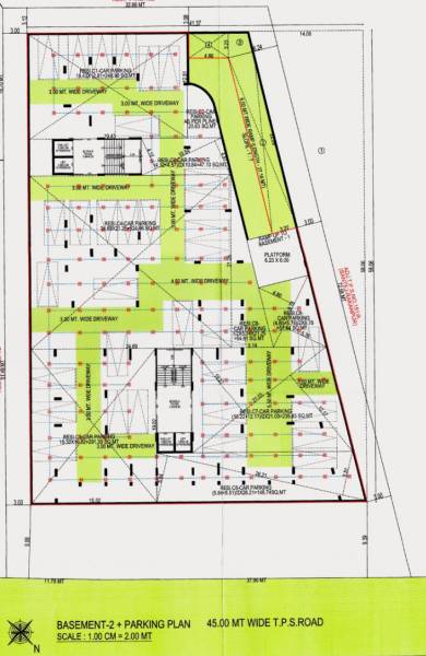  heights-ii Block A Cluster Plan For Basement Two