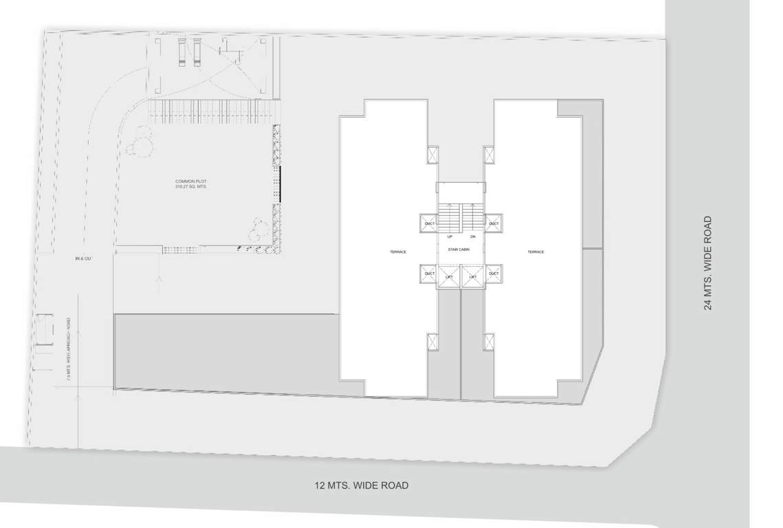  panchamrut heights Panchamrut Heights Terrace Cluster Plan