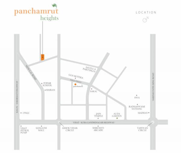  panchamrut-heights Location Plan