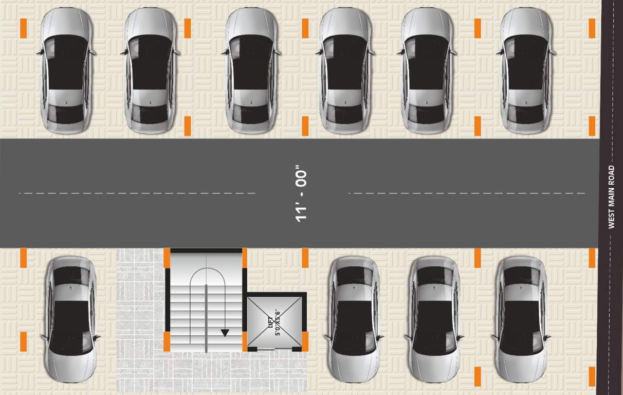  sai srinvasa residency Sai Srinvasa Residency Cluster Plan For Stilt Floor