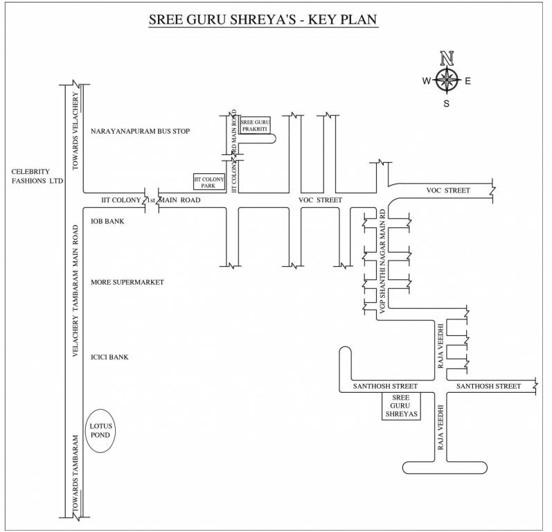 shreyas Location Plan