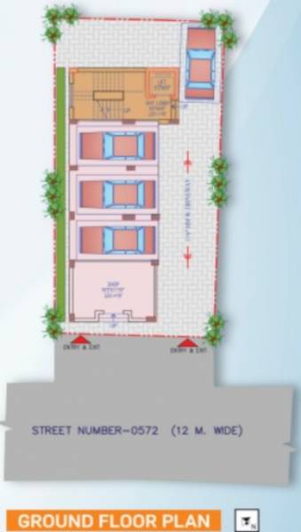  willow Magnolia Willow Cluster Plan for ground Floor