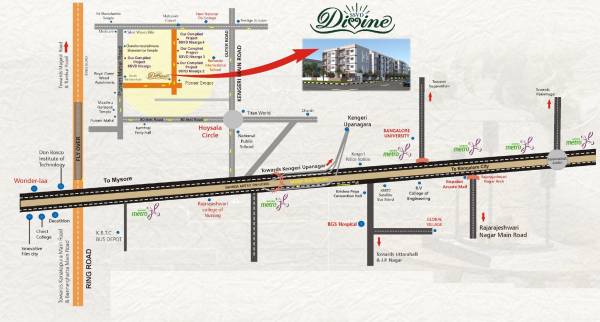  divine Location Plan