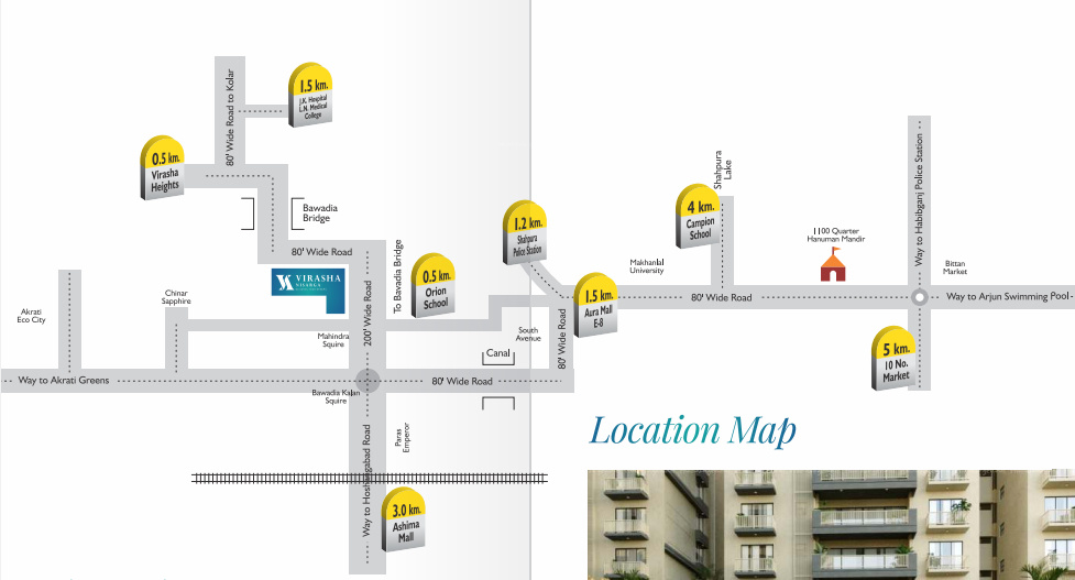 nisarga phase 1 Location Plan