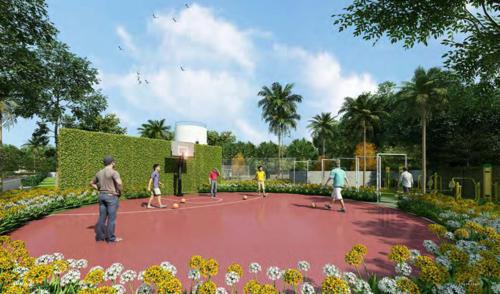  park-drive-phase-3 Basketball Court