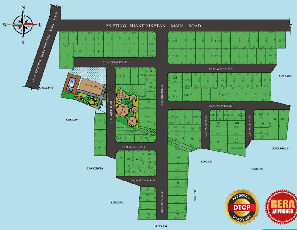  shobha enclave Layout Plan