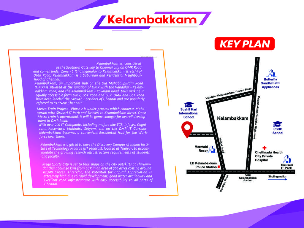  shobha enclave Location Plan