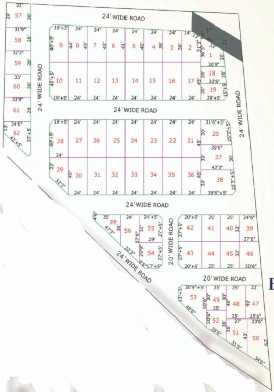  nagar Layout Plan