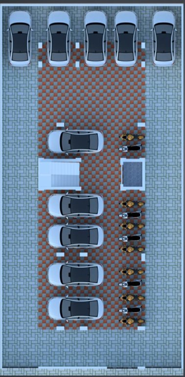  aruna flats Aruna Flats Cluster Plan for ground Floor