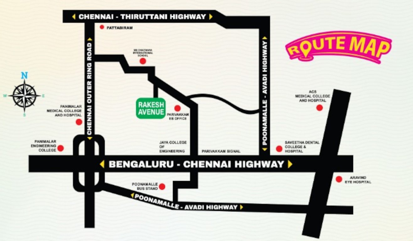  rakesh avenue Location Plan