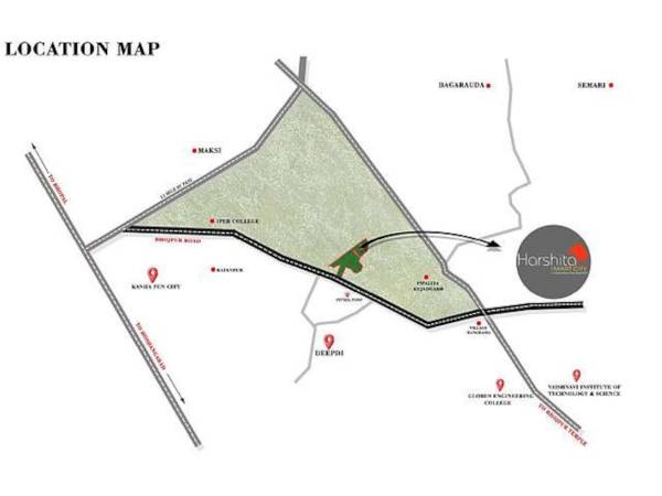  harshita-smart-city Location Plan