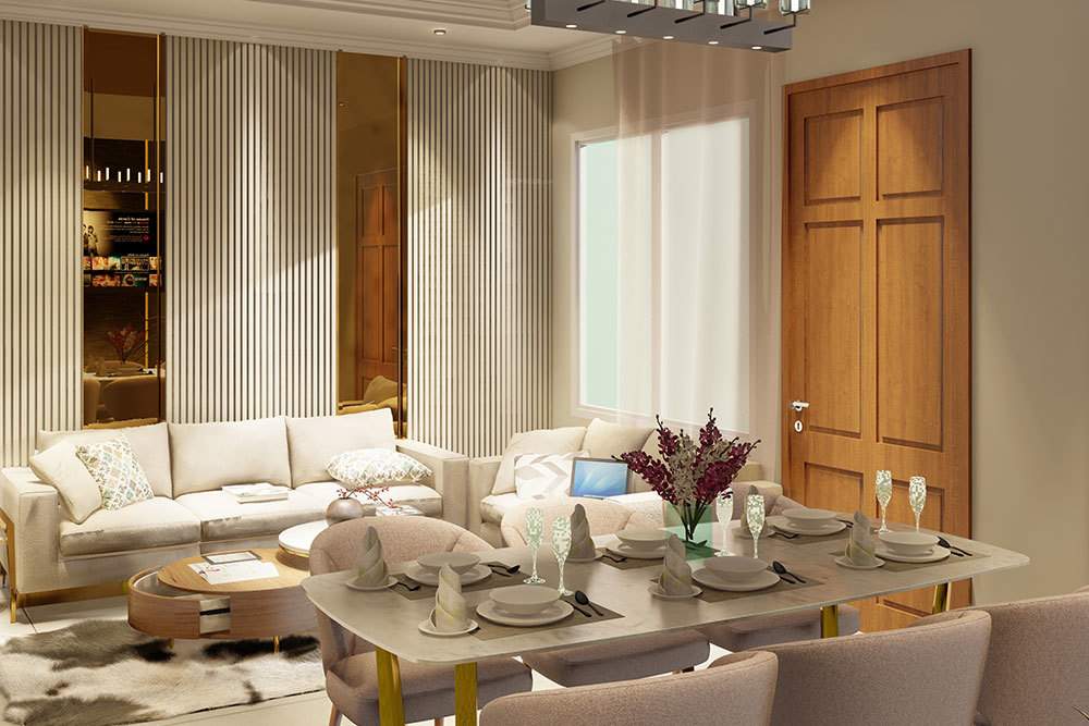 passion royal cottage Living Area