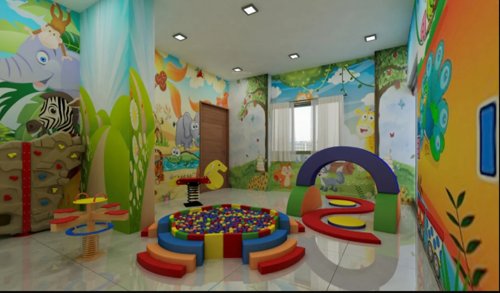  height Children's play area