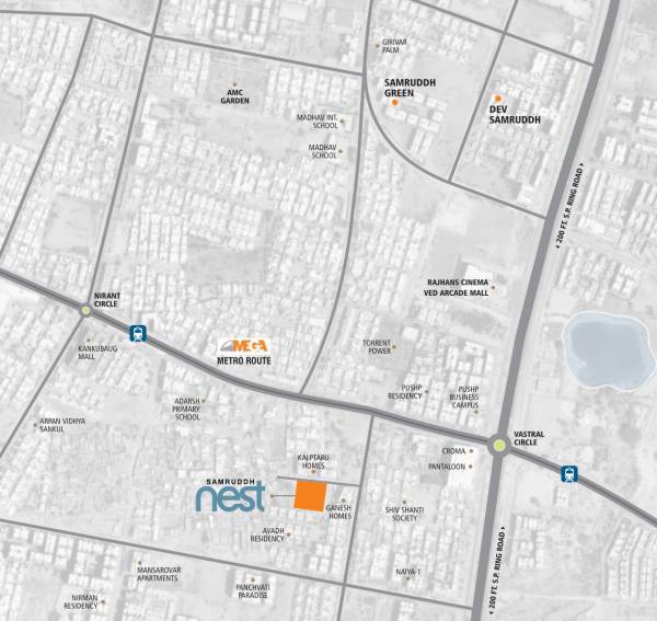 samruddh-nest Location Plan