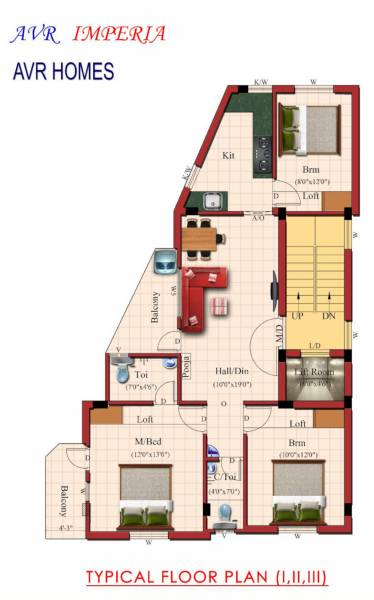  imperia Imperia Cluster Plan From 1st To 3rd Floor