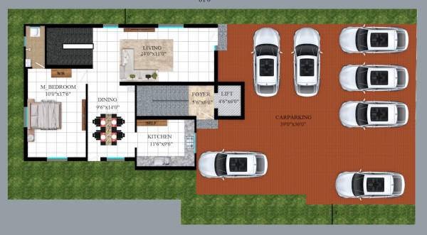  coasta Coasta Ground Floor Cluster Plan