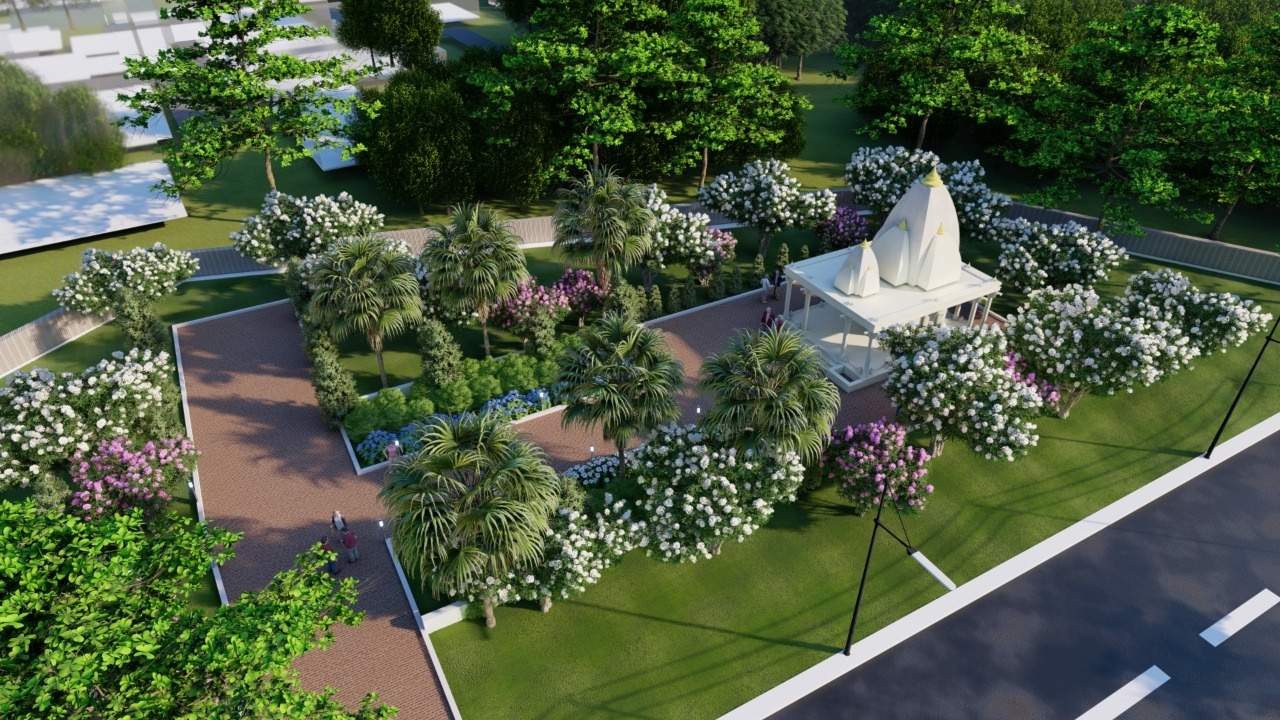  anjaneya nagar v Landscape Garden and Tree Planting