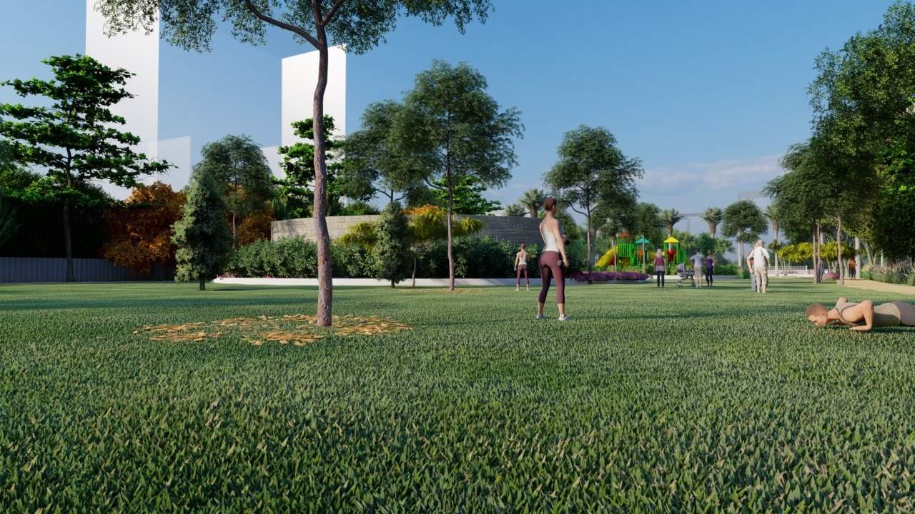  anjaneya nagar v Landscape Garden and Tree Planting