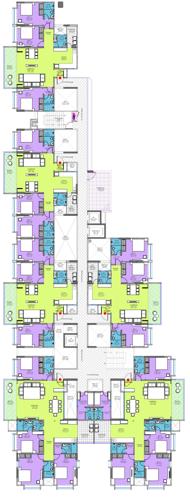  ra-casa Ra Casa Cluster Plan from 1st to 13th Floor