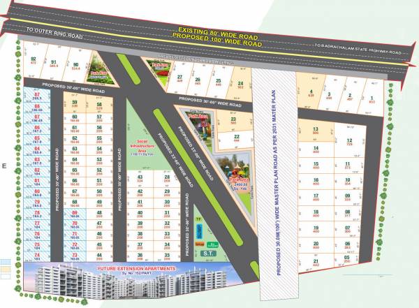  sri-county-iv Layout Plan