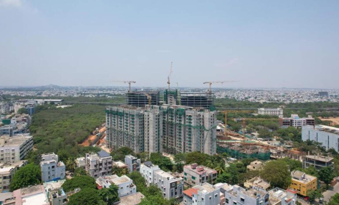  one genext towers Tower 2 Construction Status May 25