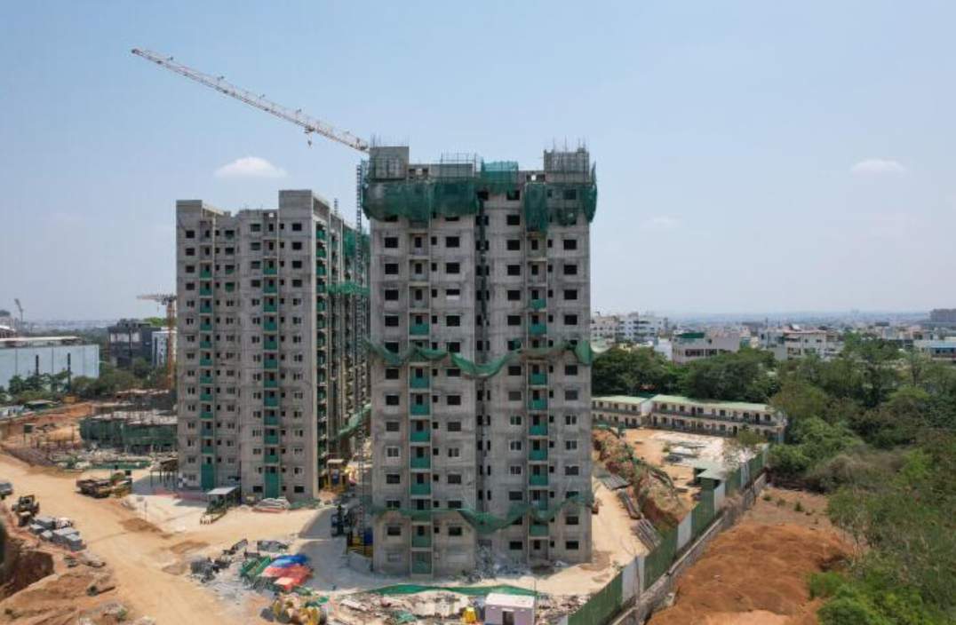  one genext towers Tower 4 Construction Status May 25