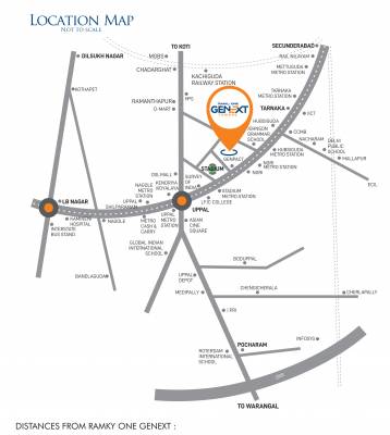  one-genext-towers Location Plan