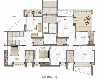 Cluster Plan vimal-residences Cluster Plan