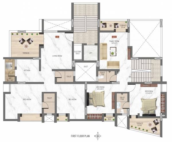  vimal-residences Cluster Plan