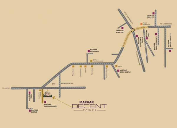  decent-tower Location Plan