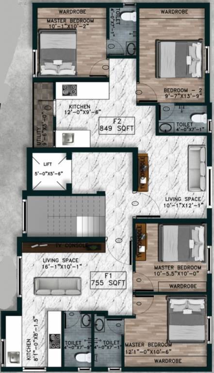 uroda 51 Uroda 51 Typical Cluster Plan