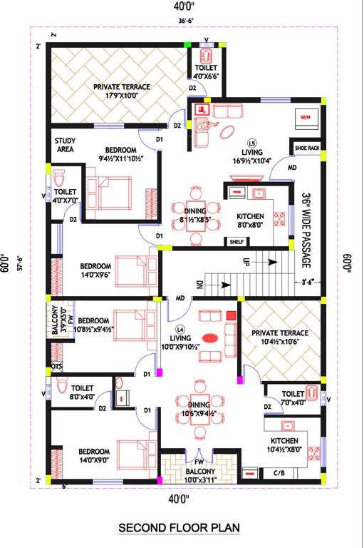  dn5 dream nest apartments DN5 Dream Nest Apartments Cluster Plan for 2nd Floor