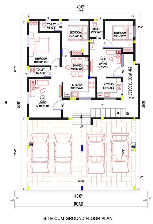  dn5 dream nest apartments DN5 Dream Nest Apartments Ground Floor Cluster Plan