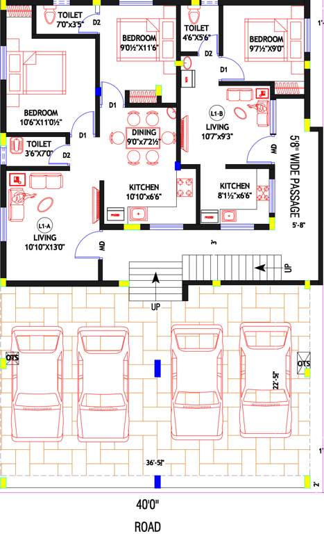  dn7 dream nest apartments DN7 Dream Nest Apartments Ground Floor Cluster Plan