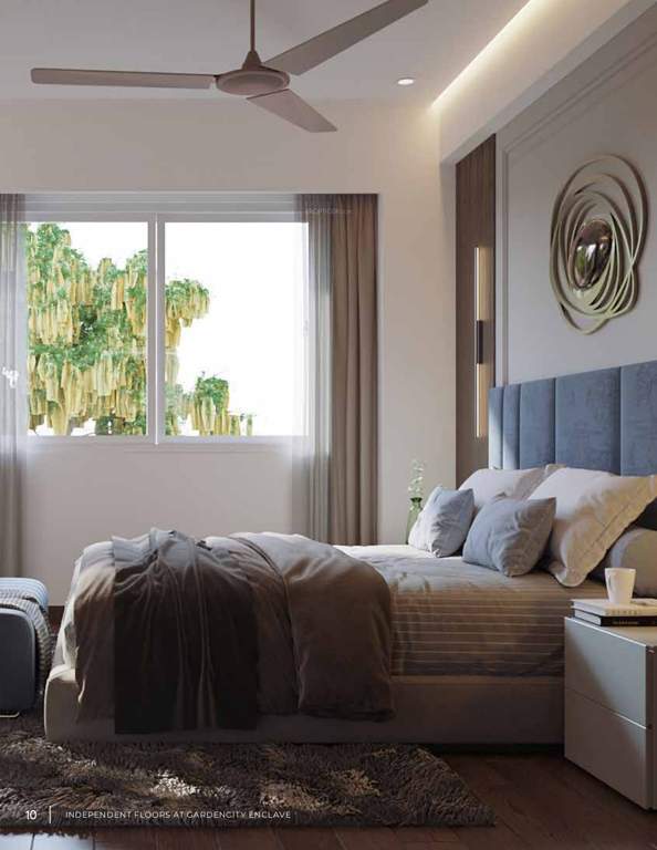  garden city independent floor Bedroom