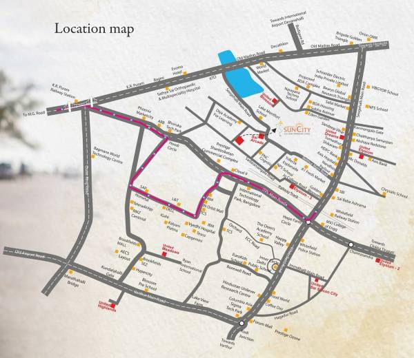  sun-city Location Plan