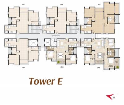  lakewoods-towers-d-and-e Cluster Plan