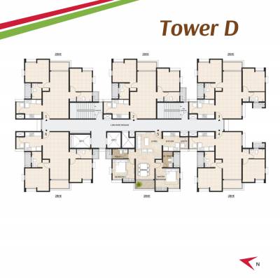  lakewoods-towers-d-and-e Cluster Plan