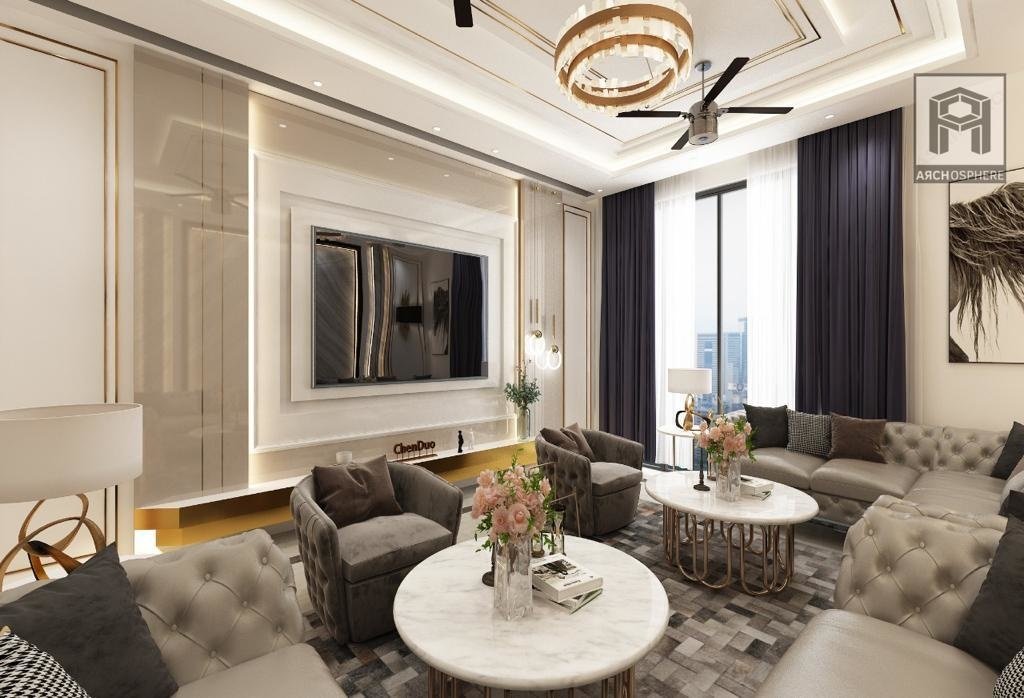  elegant floors Living Area