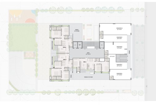  ambli-heights Ambli Heights Cluster Plan For 1st Floor