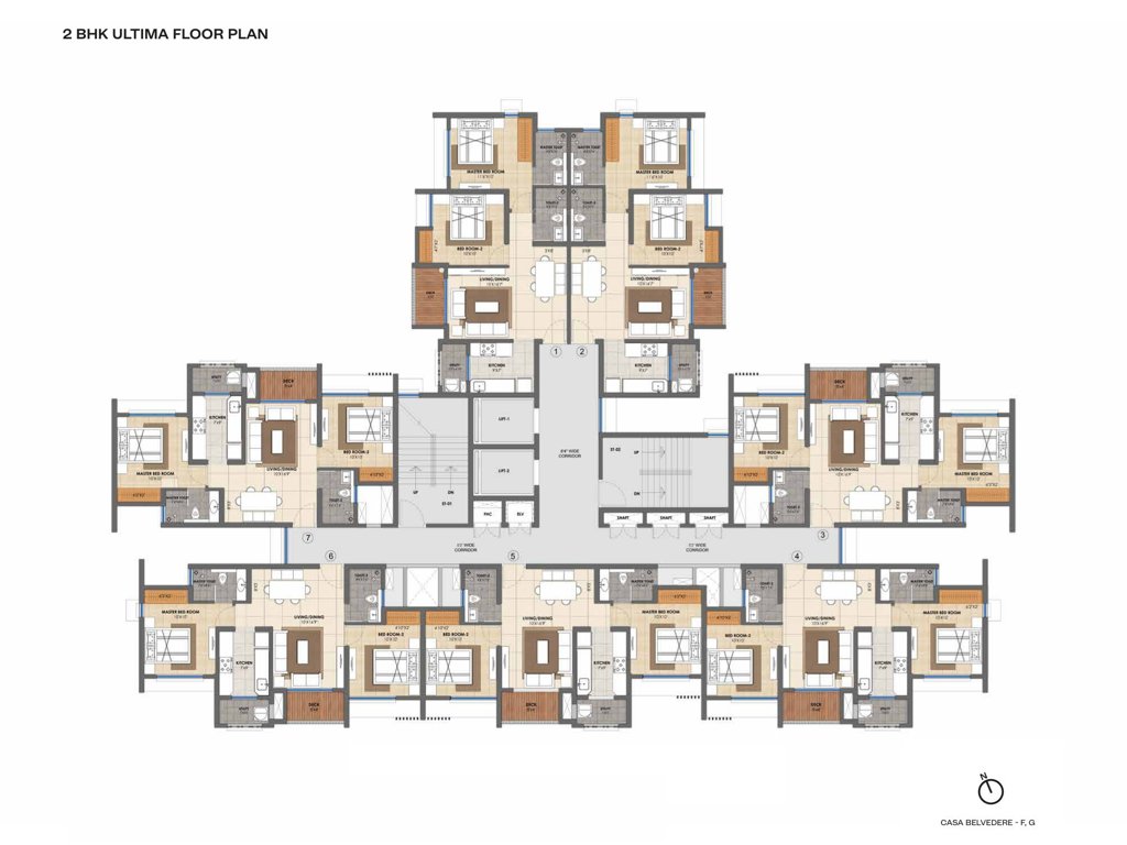 codename central Wing G Cluster Plan