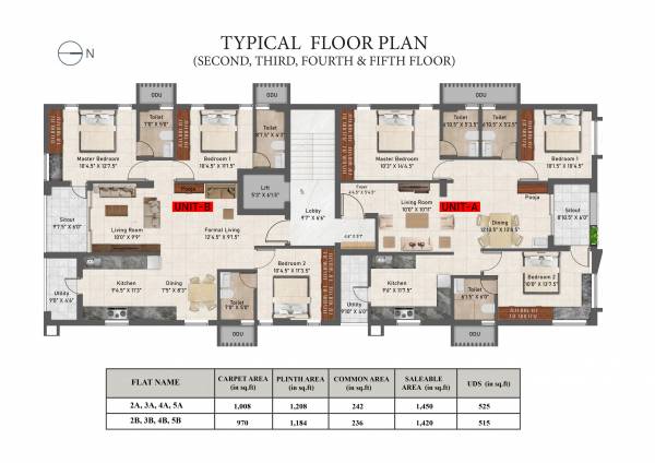  guru-prithvi Guru Prithvi Cluster Plan For 1st Floor