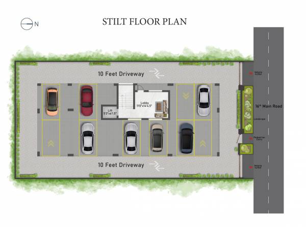  guru-prithvi Guru Prithvi Cluster Plan For Terrace Floor