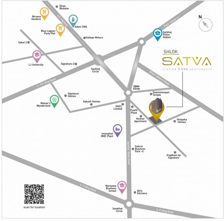  satva Location Plan