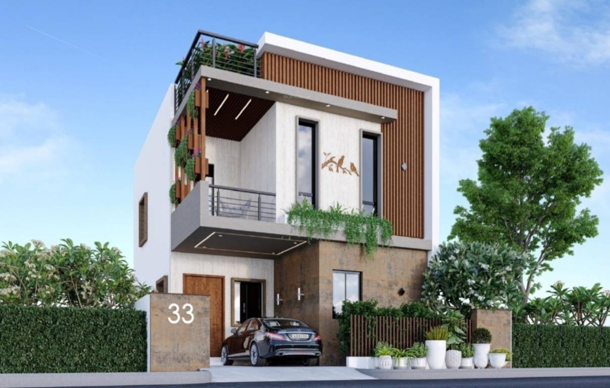  eco o2 zone villas Elevation