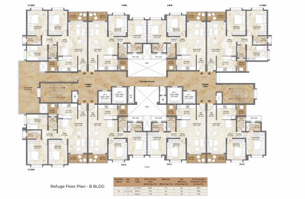 Building B Cluster Plan for Refugee Floor soho Building B Cluster Plan for Refugee Floor